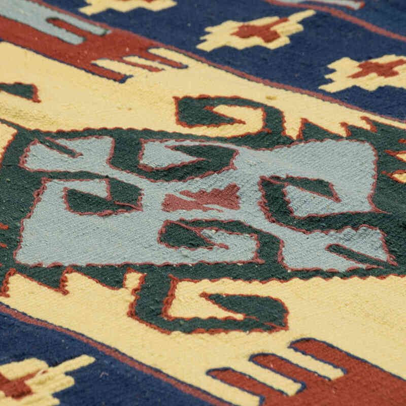 Yeni Kök Boya El Dokuma Kilim - 117 cm x 180 cm - K0080149