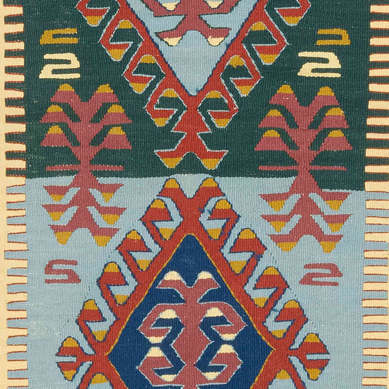 Yeni Kök Boya El Dokuma Kilim - 120 cm x 170 cm - K0080150