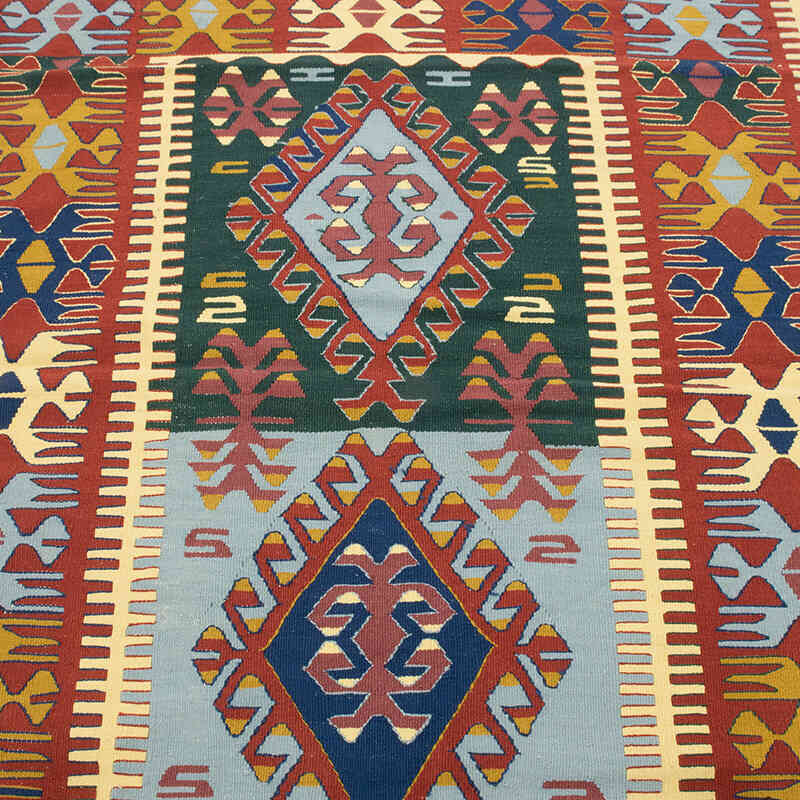 Yeni Kök Boya El Dokuma Kilim - 120 cm x 170 cm - K0080150