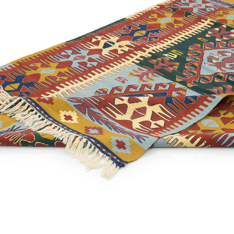 Yeni Kök Boya El Dokuma Kilim - 120 cm x 170 cm - K0080150