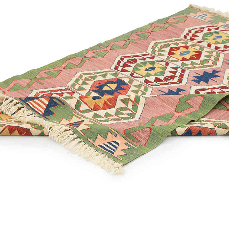 Nueva Alfombra Turca Kilim - 110 cm x 165 cm - K0080151