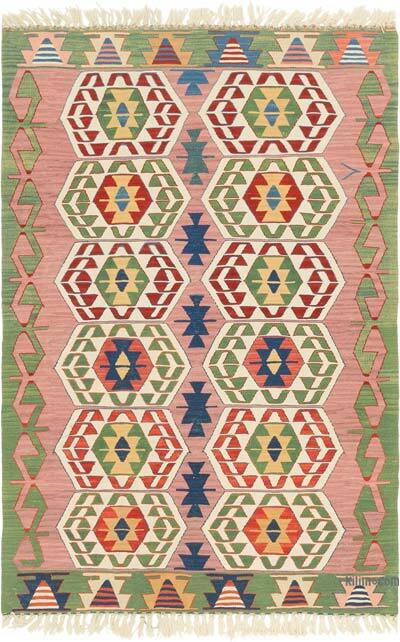 Yeni Kök Boya El Dokuma Kilim - 110 cm x 165 cm