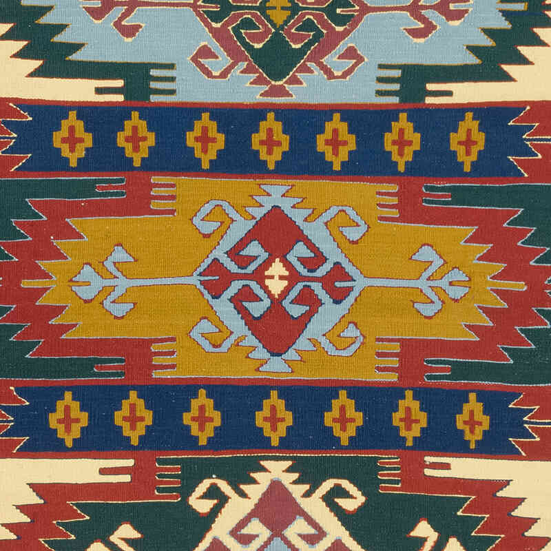 Yeni Kök Boya El Dokuma Kilim - 120 cm x 190 cm - K0080154