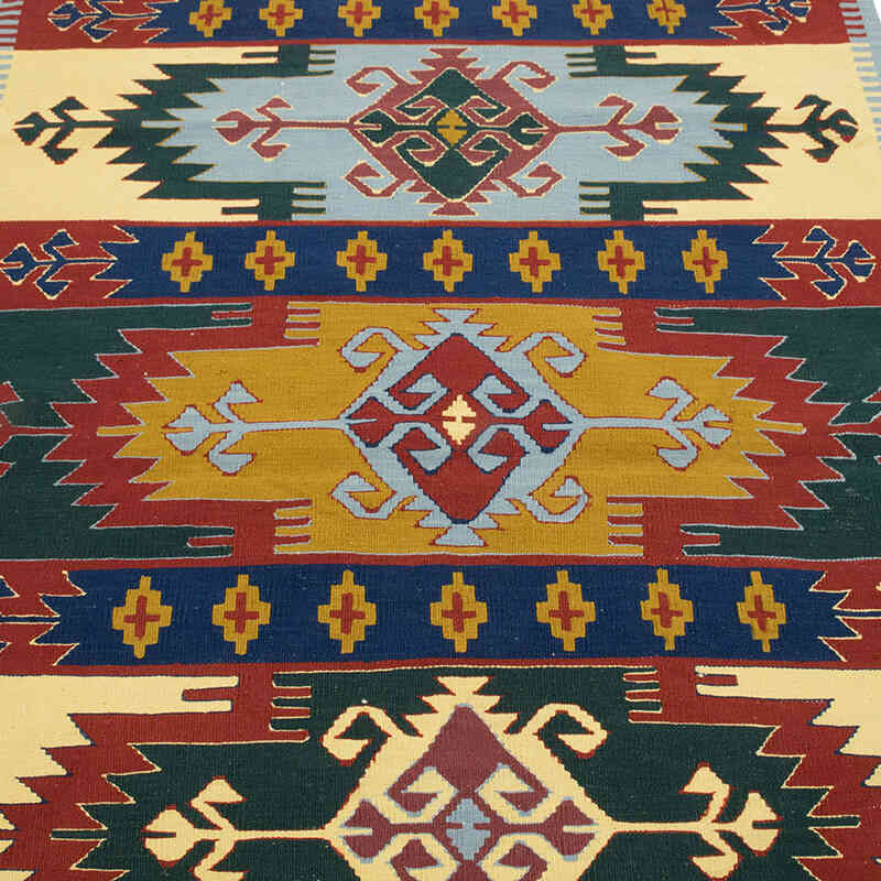 Yeni Kök Boya El Dokuma Kilim - 120 cm x 190 cm - K0080154