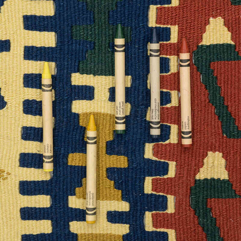 Yeni Kök Boya El Dokuma Kilim - 120 cm x 175 cm - K0080157