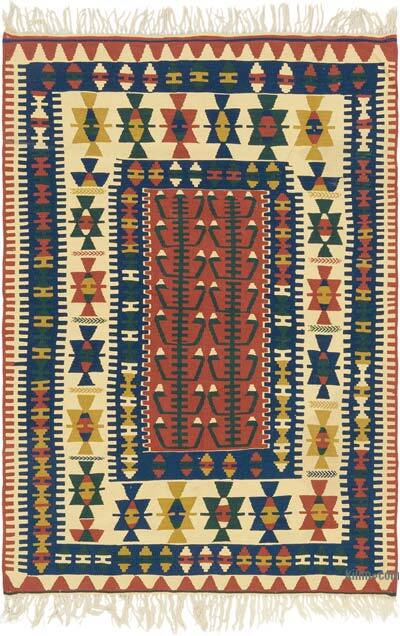 Yeni Kök Boya El Dokuma Kilim - 120 cm x 175 cm