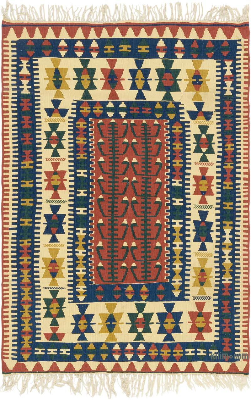 Yeni Kök Boya El Dokuma Kilim - 120 cm x 175 cm - K0080157