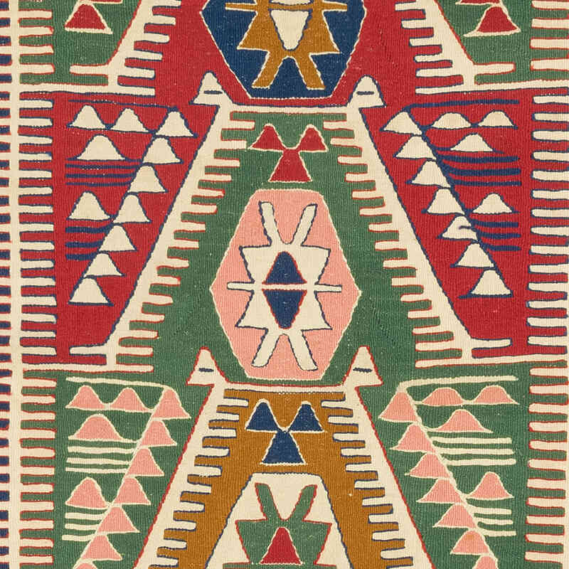 Yeni Kök Boya El Dokuma Kilim - 114 cm x 167 cm - K0080159