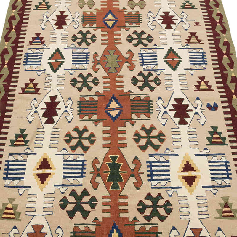 Yeni Kök Boya El Dokuma Kilim - 113 cm x 170 cm - K0080160