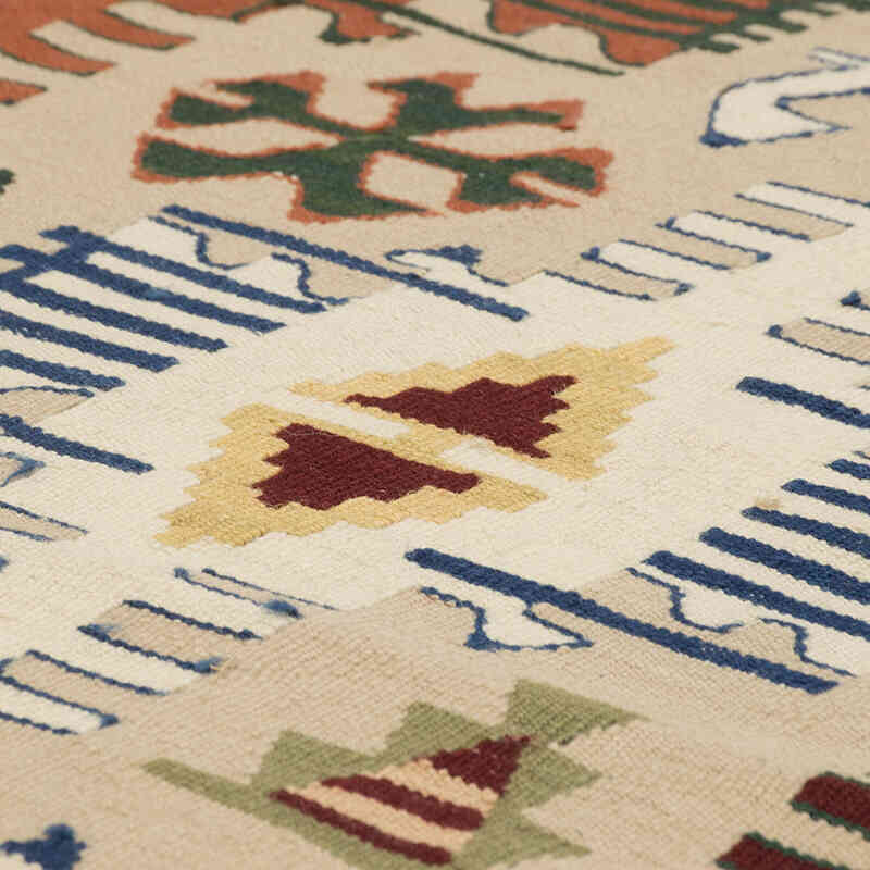 Yeni Kök Boya El Dokuma Kilim - 113 cm x 170 cm - K0080160
