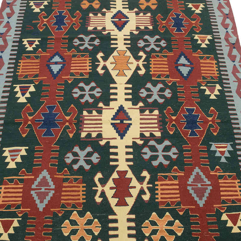 Nueva Alfombra Turca Kilim - 113 cm x 173 cm - K0080162