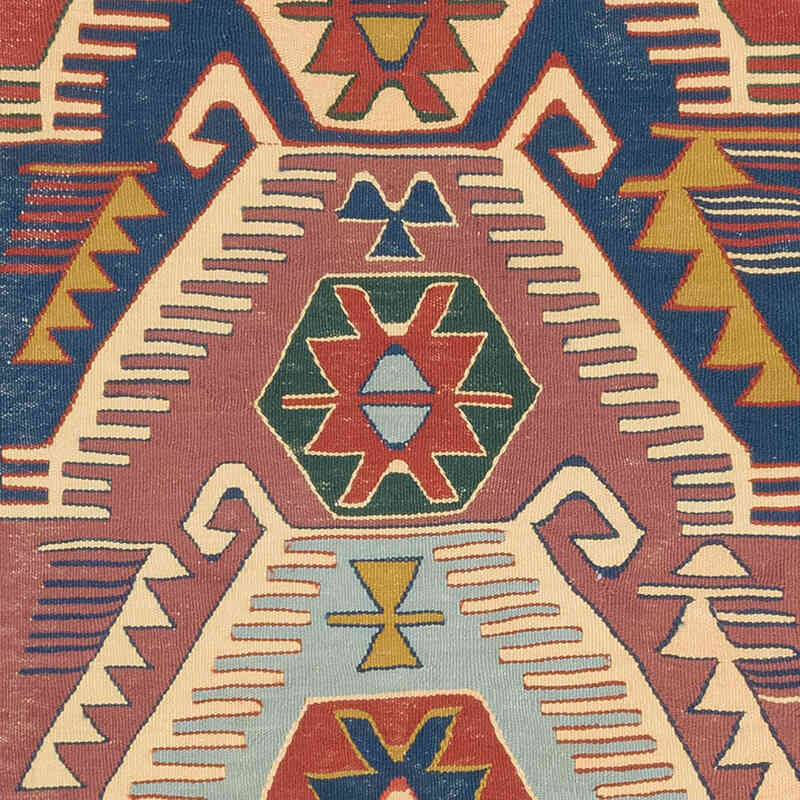 Nueva Alfombra Turca Kilim - 116 cm x 172 cm - K0080163