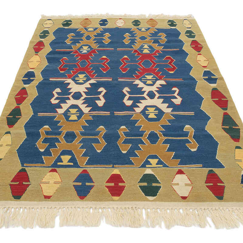 Nueva Alfombra Turca Kilim - 120 cm x 176 cm - K0080164
