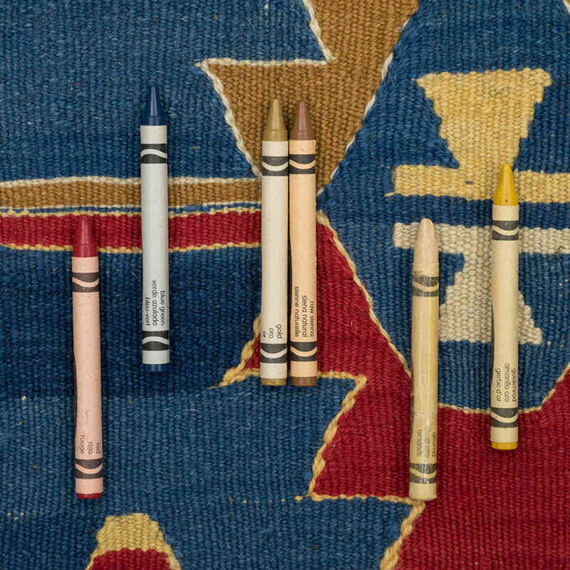 Nueva Alfombra Turca Kilim - 120 cm x 176 cm - K0080164