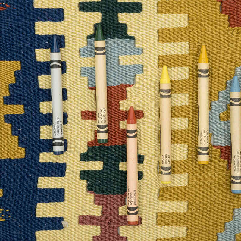 Nueva Alfombra Turca Kilim - 117 cm x 170 cm - K0080165