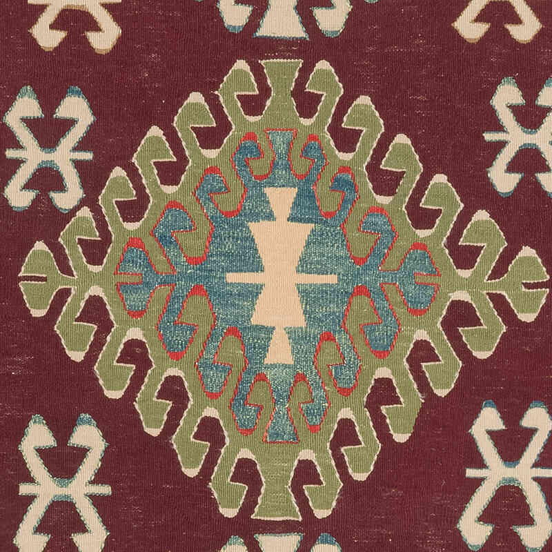 Yeni Kök Boya El Dokuma Kilim - 117 cm x 170 cm - K0080167