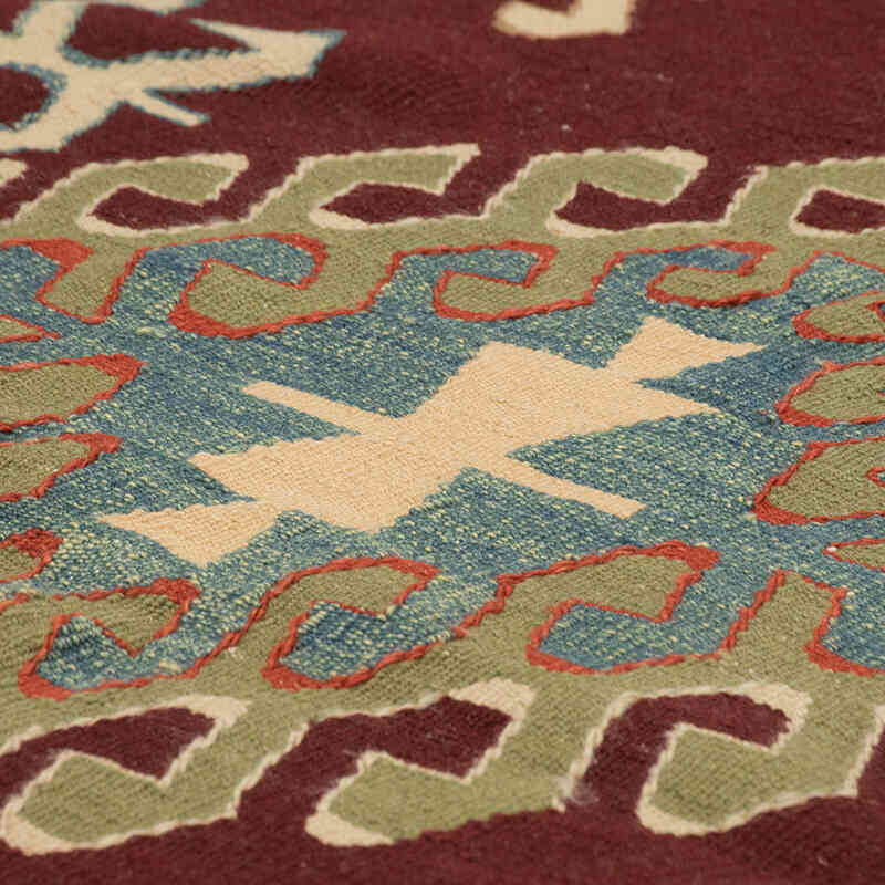 Yeni Kök Boya El Dokuma Kilim - 117 cm x 170 cm - K0080167