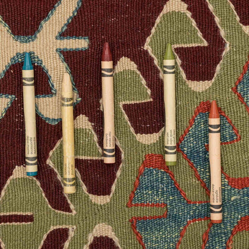 Yeni Kök Boya El Dokuma Kilim - 117 cm x 170 cm - K0080167