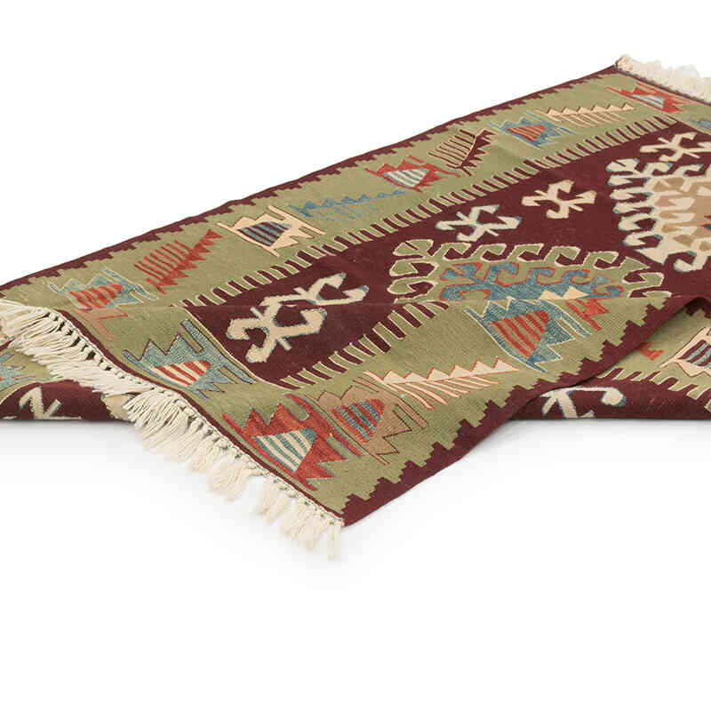 Yeni Kök Boya El Dokuma Kilim - 117 cm x 170 cm - K0080167