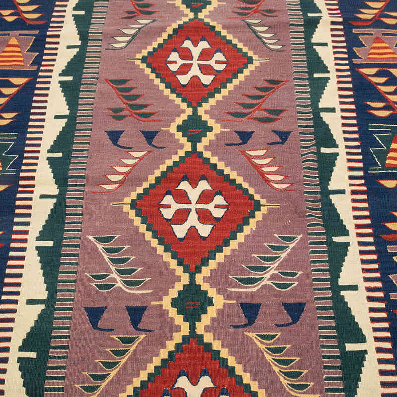 Yeni Kök Boya El Dokuma Kilim - 112 cm x 158 cm - K0080169