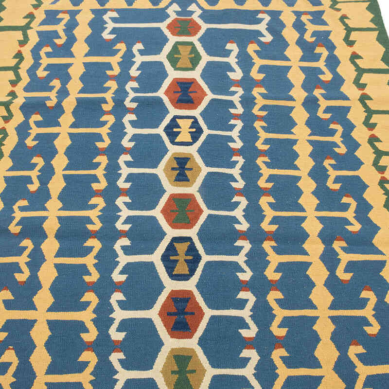 Yeni Kök Boya El Dokuma Kilim - 120 cm x 170 cm - K0080170