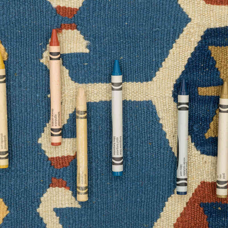 Yeni Kök Boya El Dokuma Kilim - 120 cm x 170 cm - K0080170