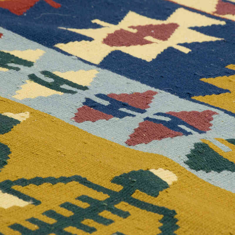 Yeni Kök Boya El Dokuma Kilim - 121 cm x 183 cm - K0080171
