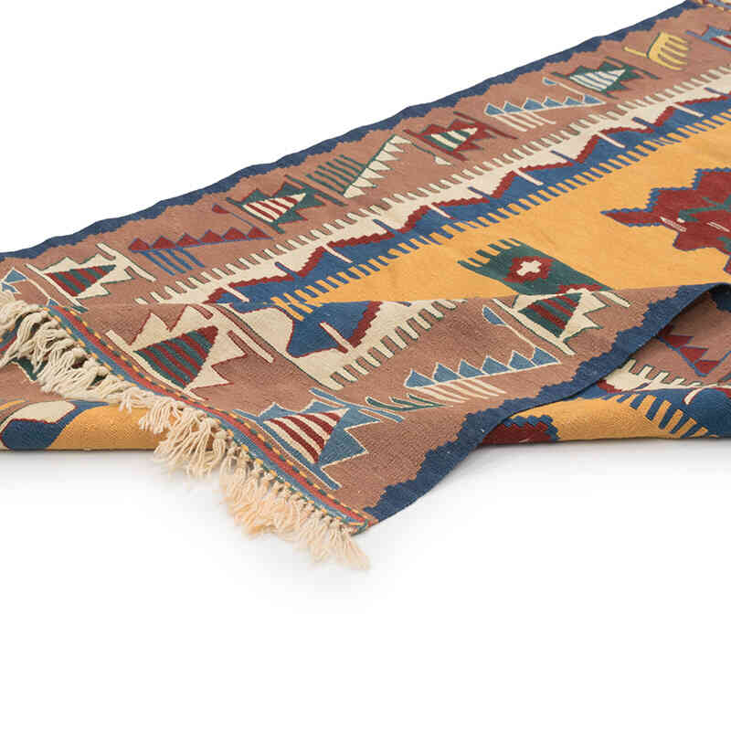 Nueva Alfombra Turca Kilim - 108 cm x 163 cm - K0080172
