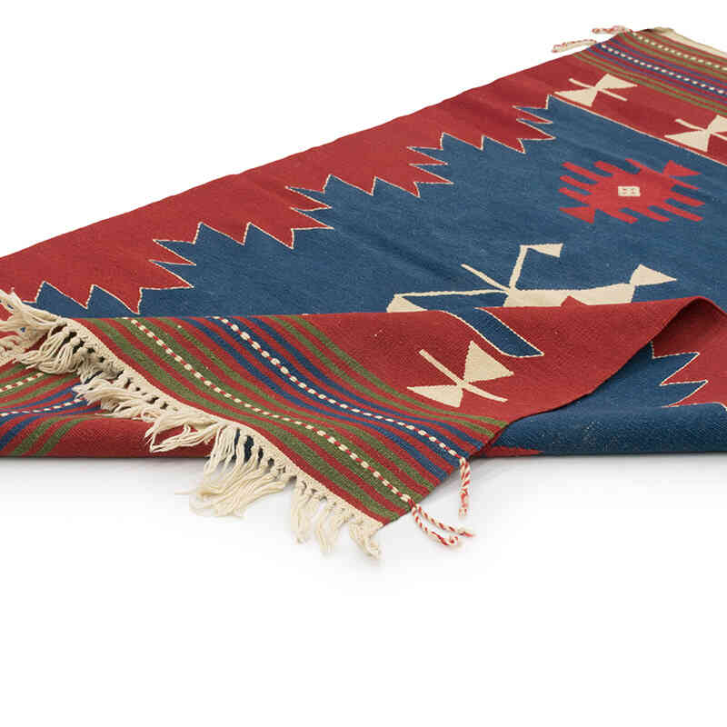 Nueva Alfombra Turca Kilim - 119 cm x 171 cm - K0080174