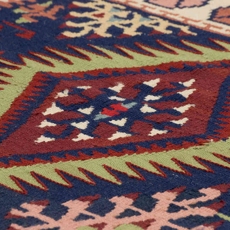 Yeni Kök Boya El Dokuma Kilim - 98 cm x 165 cm - K0080177