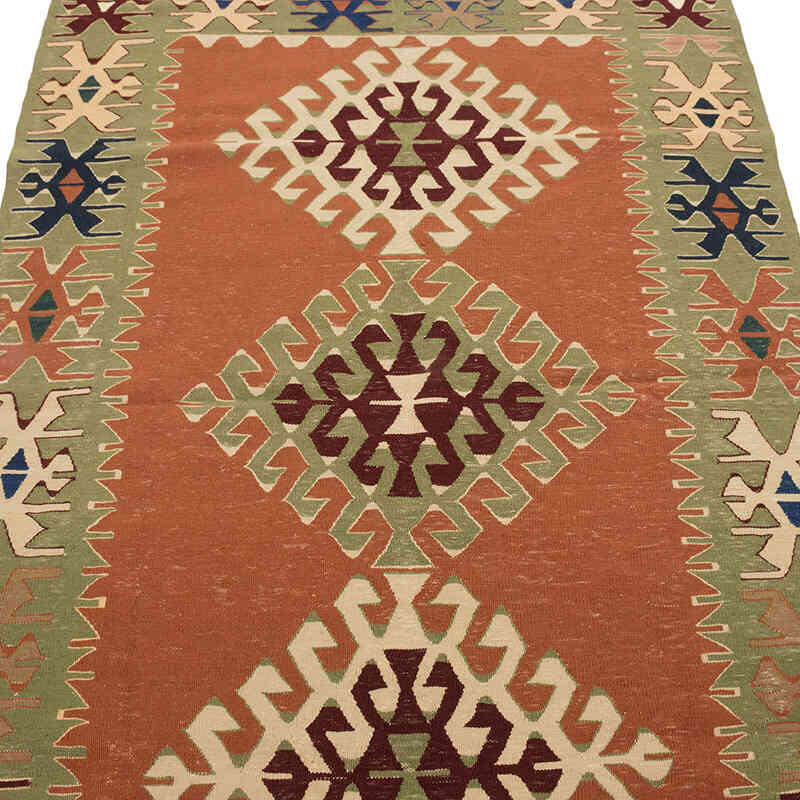 Yeni Kök Boya El Dokuma Kilim - 118 cm x 181 cm - K0080179