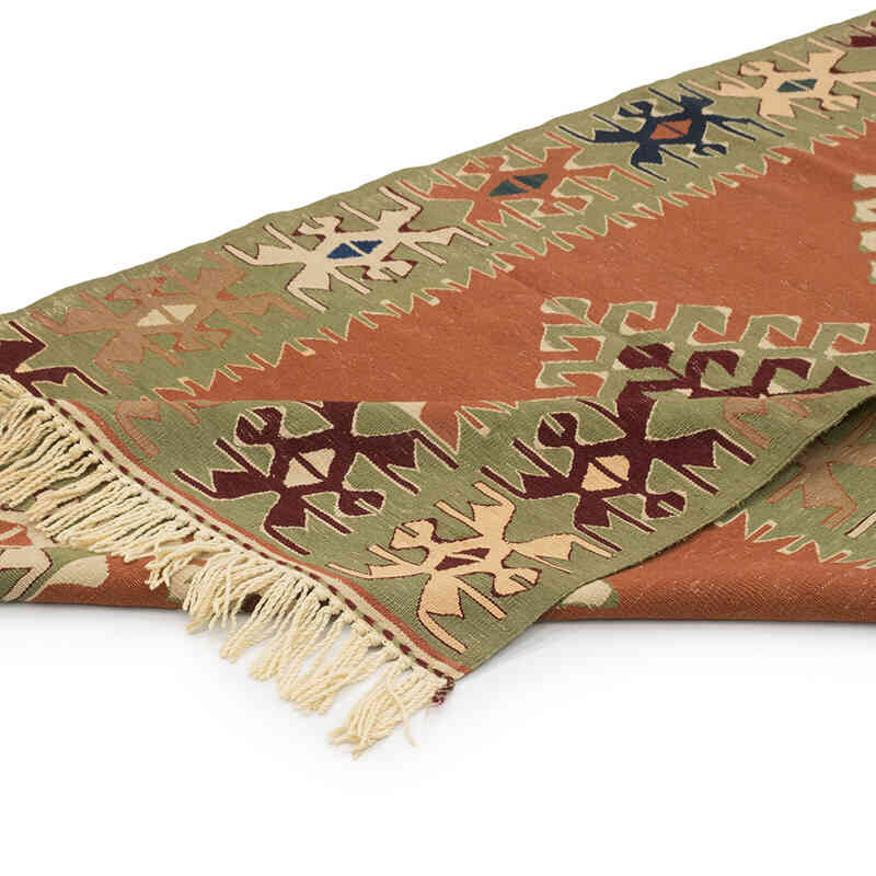 Yeni Kök Boya El Dokuma Kilim - 118 cm x 181 cm - K0080179