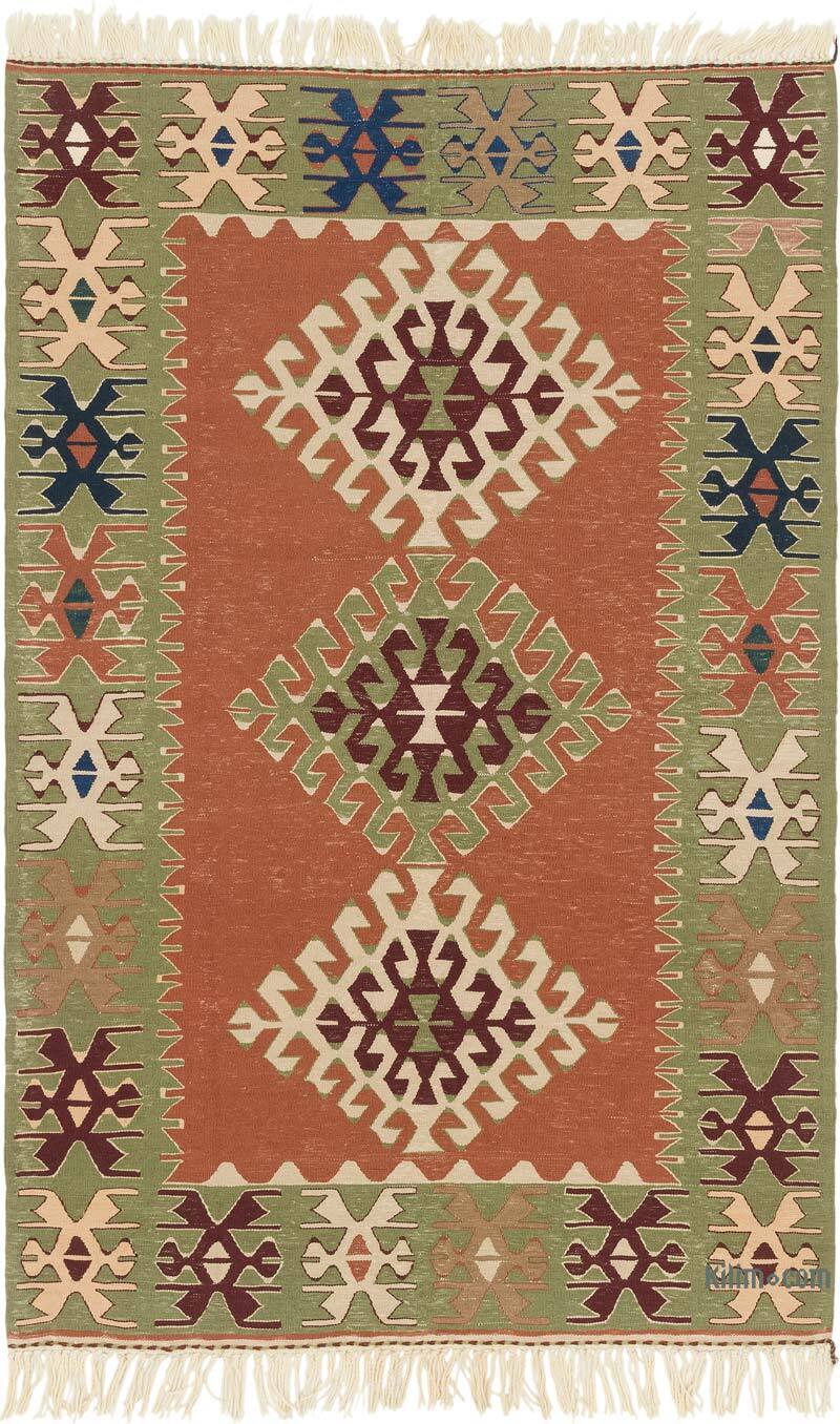 Yeni Kök Boya El Dokuma Kilim - 118 cm x 181 cm - K0080179