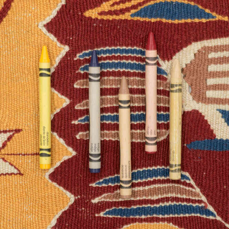 Yeni Kök Boya El Dokuma Kilim - 111 cm x 162 cm - K0080180
