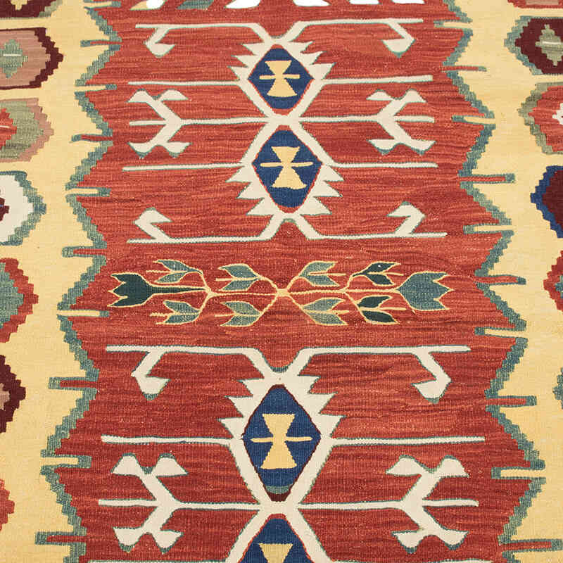 Nueva Alfombra Turca Kilim - 114 cm x 154 cm - K0080181