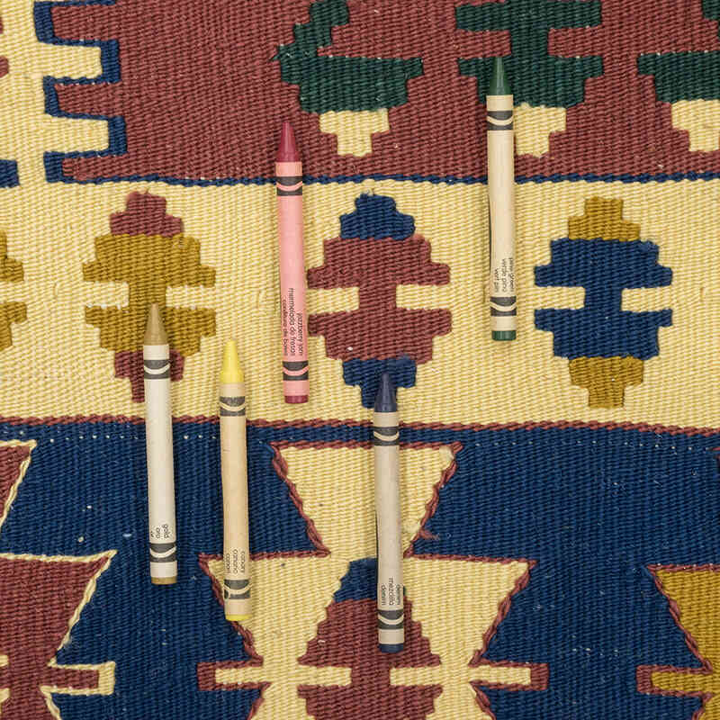 Yeni Kök Boya El Dokuma Kilim - 122 cm x 172 cm - K0080183
