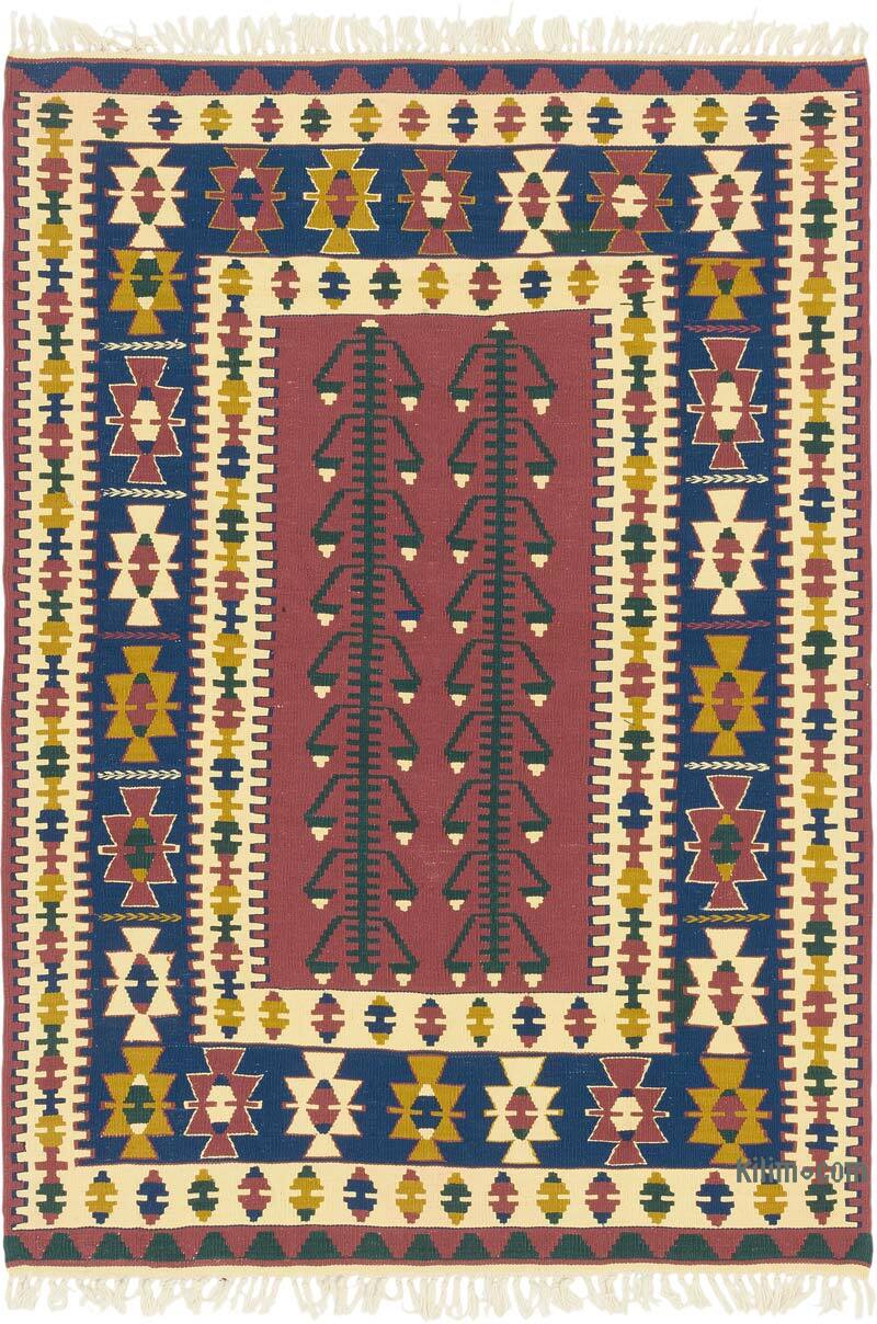 Yeni Kök Boya El Dokuma Kilim - 122 cm x 172 cm - K0080183