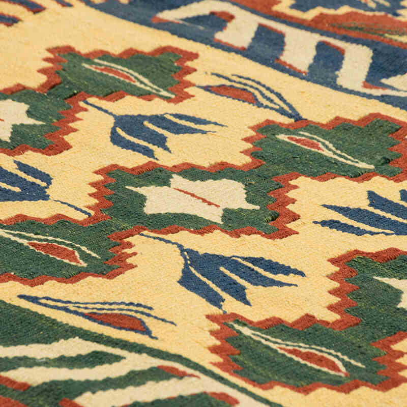 Yeni Kök Boya El Dokuma Kilim - 112 cm x 166 cm - K0080184