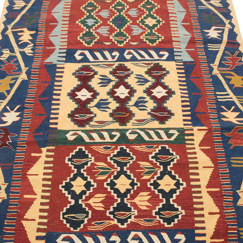 Nueva Alfombra Turca Kilim - 113 cm x 167 cm - K0080187