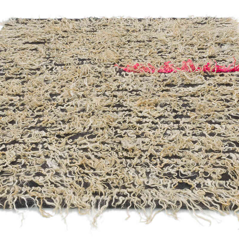 New Turkish 'Filikli' Tulu Rug - 4' 10" x 6' 4" (58" x 76") - K0080191