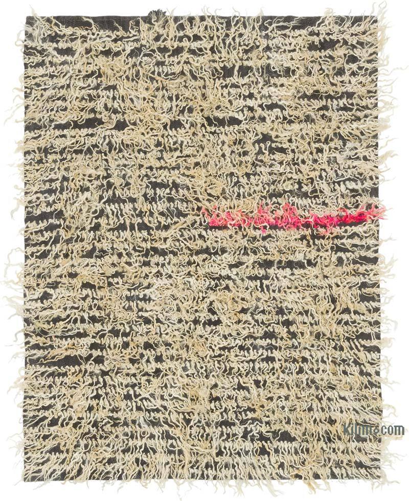 New Turkish 'Filikli' Tulu Rug - 4' 10" x 6' 4" (58" x 76") - K0080191