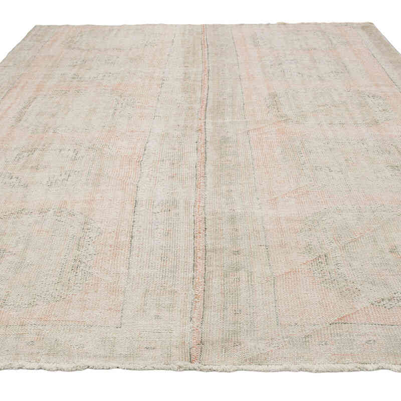 Vintage Turkish Hand-Knotted Rug - 8' 4" x 11'  (100" x 132") - K0080193