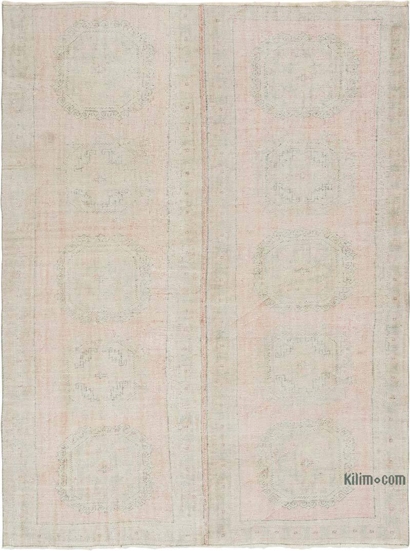 Vintage Turkish Hand-Knotted Rug - 8' 4" x 11'  (100" x 132") - K0080193