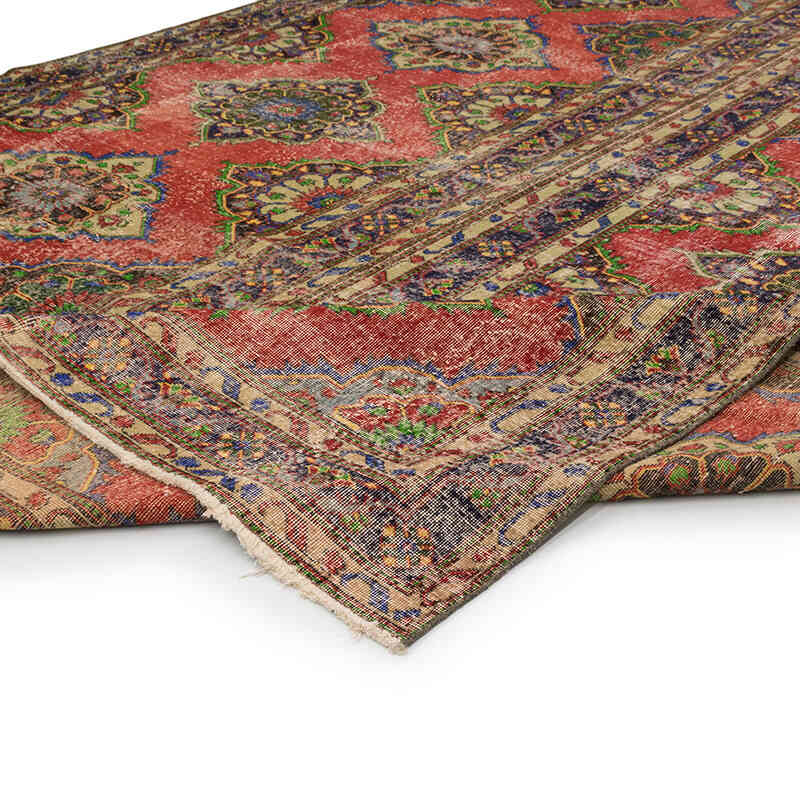 Vintage Turkish Hand-Knotted Rug - 9' 5" x 12' 10" (113" x 154") - K0080194