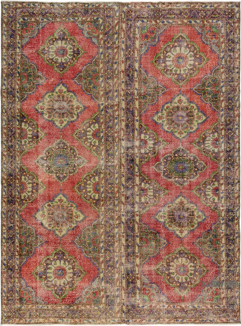 Vintage Turkish Hand-Knotted Rug - 9' 5" x 12' 10" (113" x 154") - K0080194