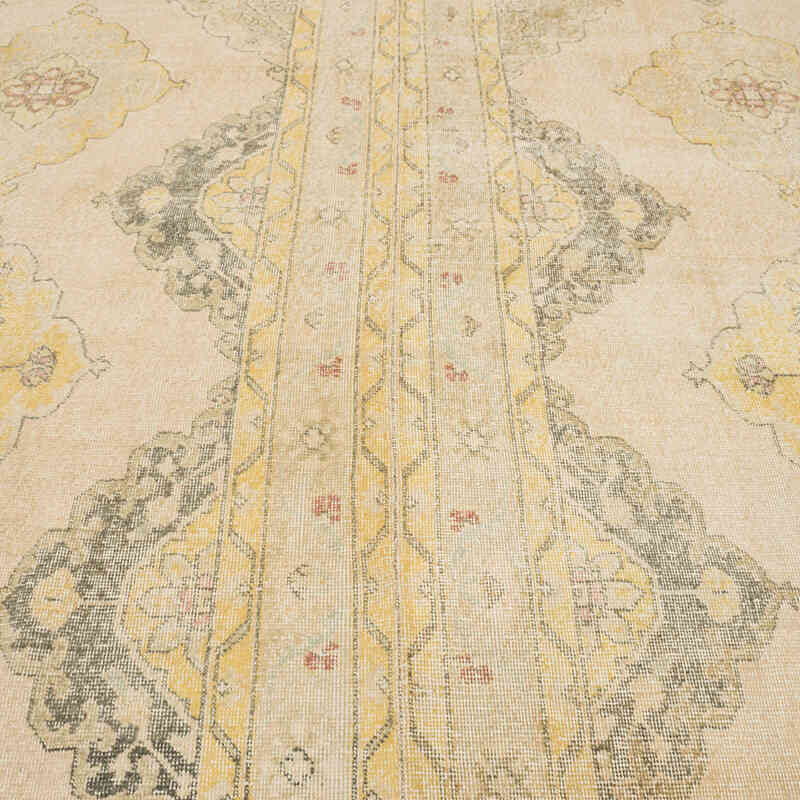 Vintage Turkish Hand-Knotted Rug - 9' 7" x 13' 3" (115" x 159") - K0080197