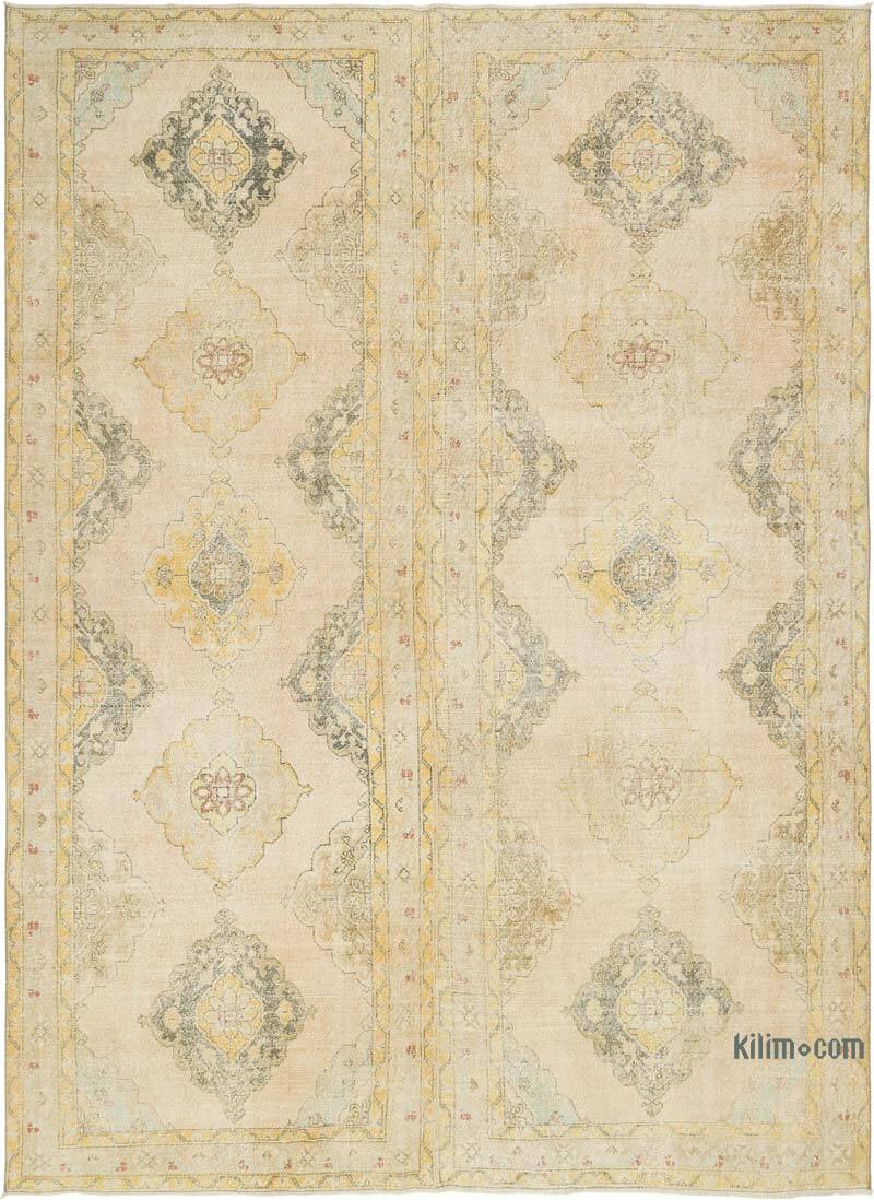 Vintage Turkish Hand-Knotted Rug - 9' 7" x 13' 3" (115" x 159") - K0080197