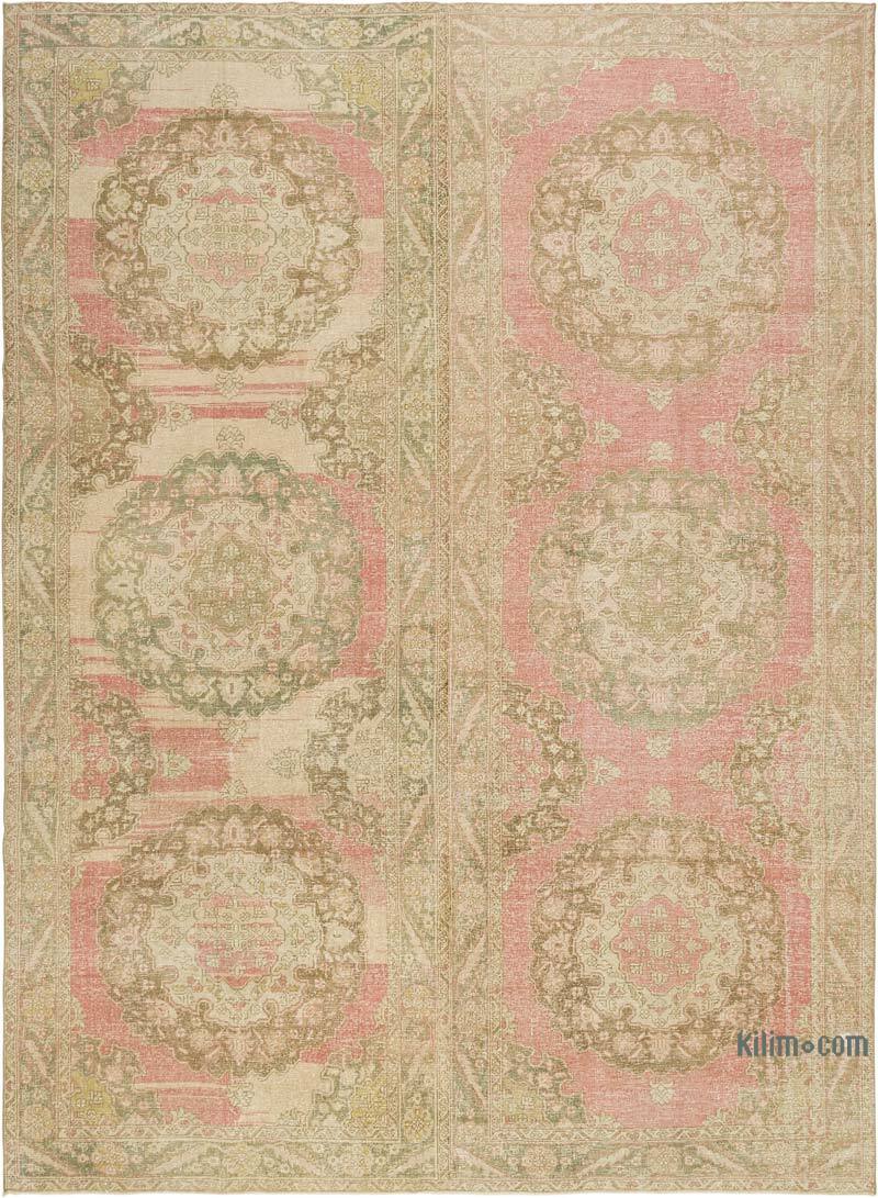 Vintage Turkish Hand-Knotted Rug - 9' 10" x 13' 4" (118" x 160") - K0080198