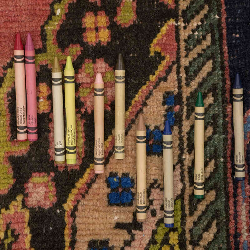 Vintage Turkish Hand-Knotted Rug - 9' 8" x 12' 6" (116" x 150") - K0080199