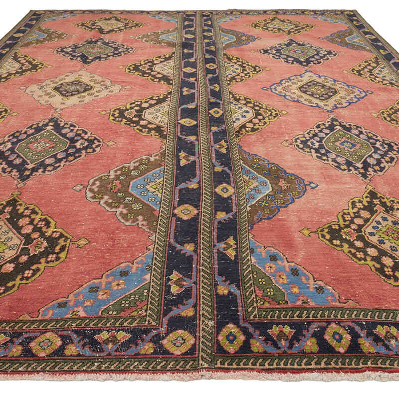 Vintage Turkish Hand-Knotted Rug - 9' 8" x 12' 6" (116" x 150") - K0080199